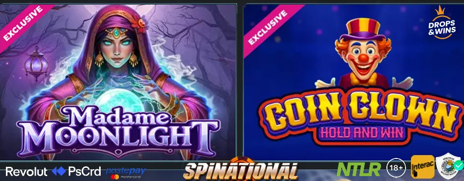 bonus Spinational no deposit